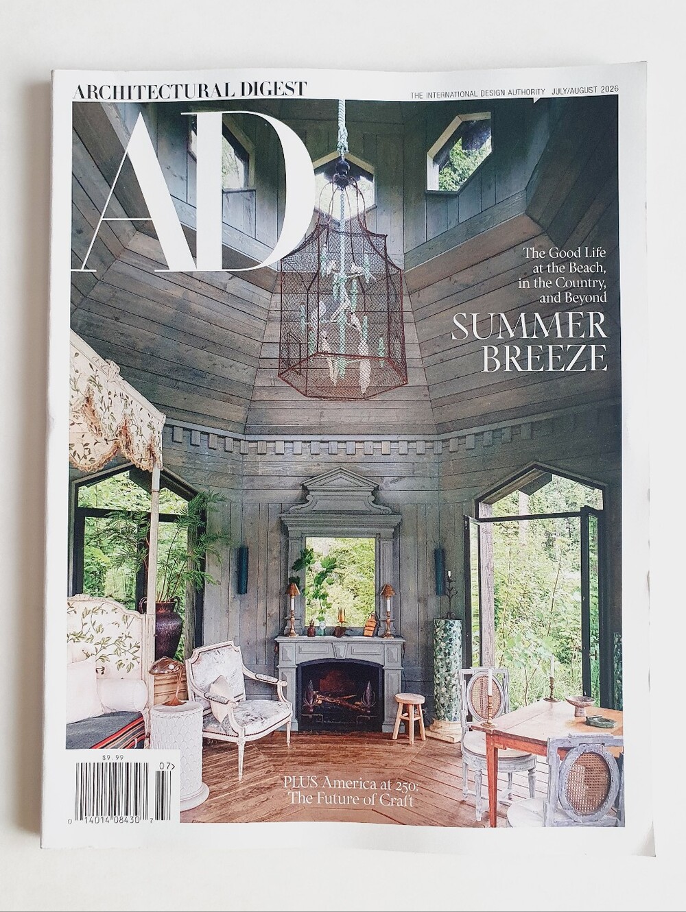 Architectural Digest Magazine July August, 2026 - Summer Breeze